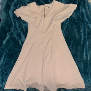 Light pink dress. Size 2. Mid length